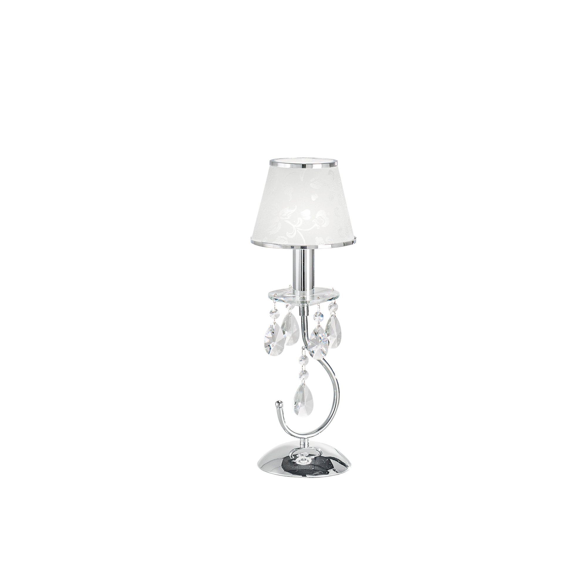 LUMETTO BOEME CROMO 1XE14 16X44CM