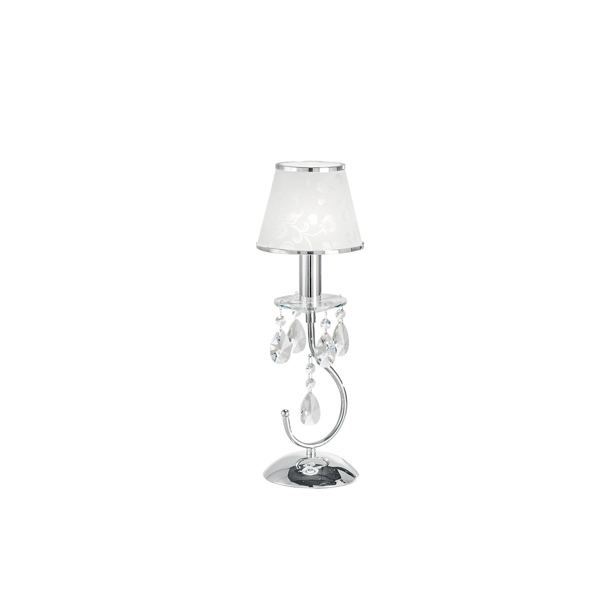LUMETTO BOEME CROMO 1XE14 16X44CM