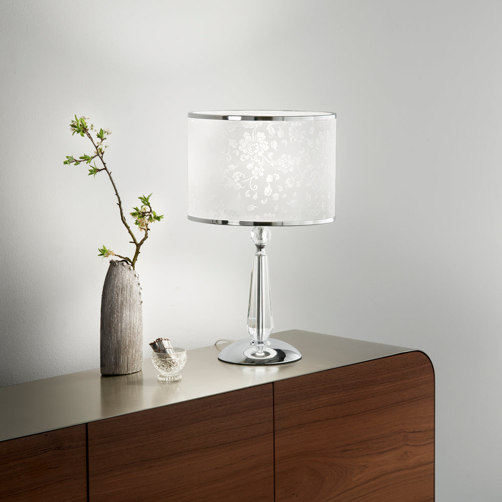 LUME BOEME CROMO 1XE27 35X62CM