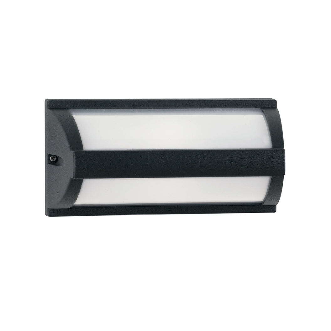"Applique da esterno BOSTON in alluminio antracite con luce biemissione IP54"