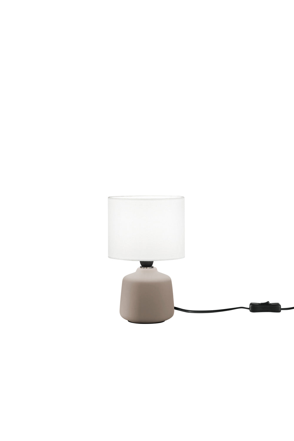 LUME BURANO IN CERAMICA BEIGE 1XE14 MISURA TOTALE D14XH22CM