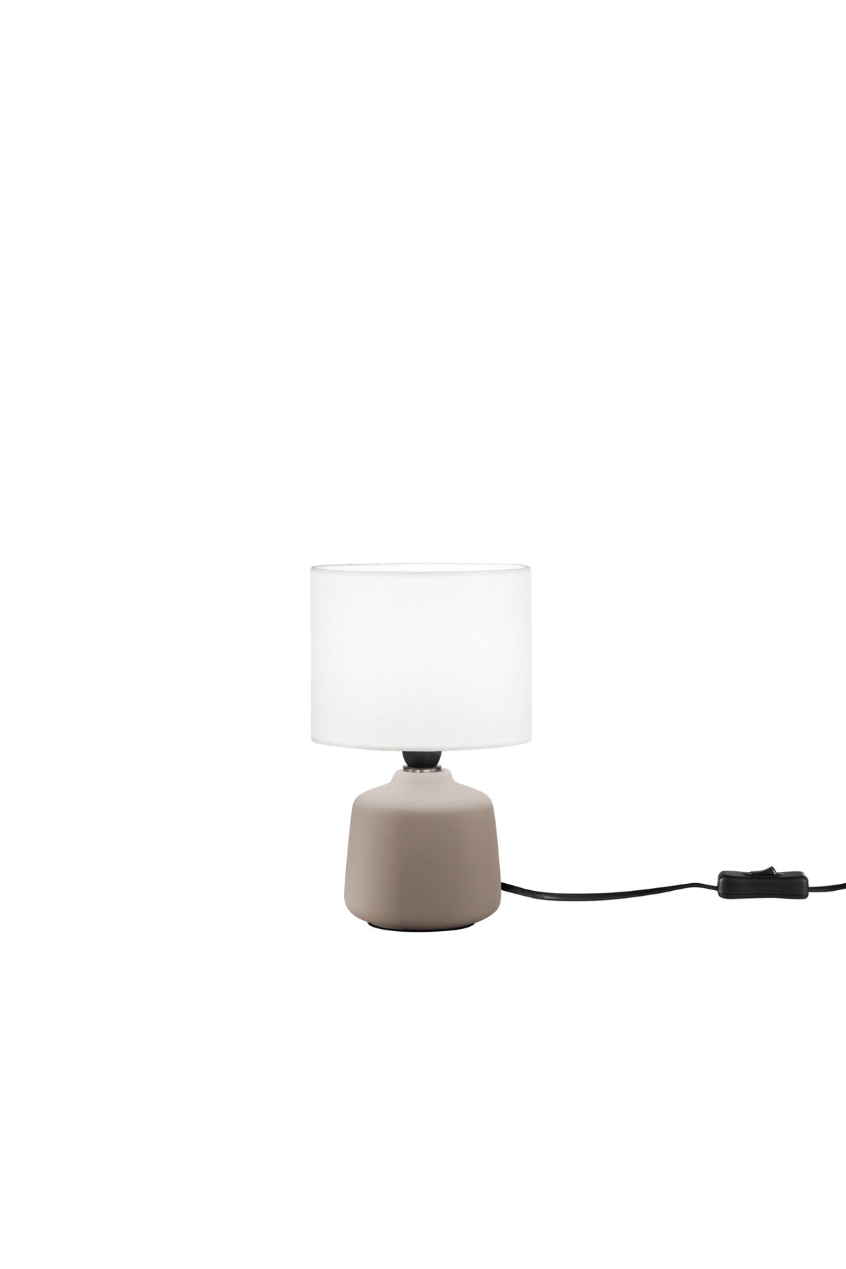 LUME BURANO IN CERAMICA BEIGE 1XE14 MISURA TOTALE D14XH22CM
