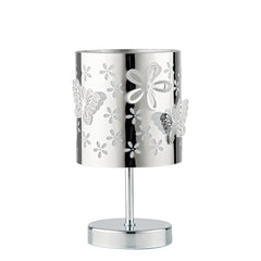 LUME BUTTERFLY CROMO 1XE14 13X13X19CM