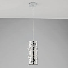 SOSPENSIONE BUTTERFLY CROMO 1XE27 10X10X100CM