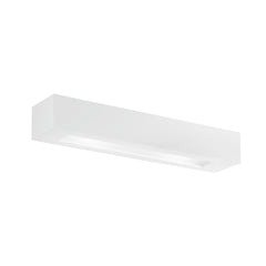 "Applique CANDIDA in gesso bianco verniciabile 56cm."