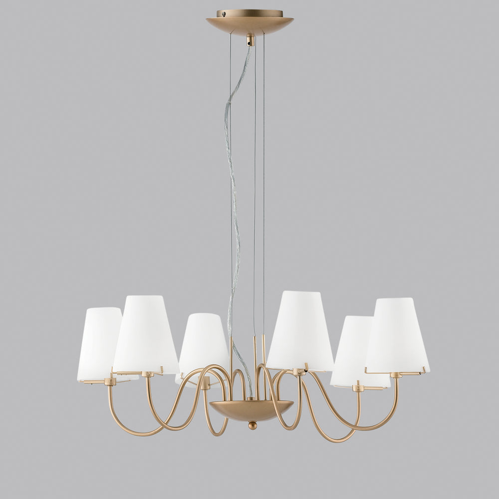 SOSPENSIONE CANTO ORO/BIANCA 6XG9 65,6X150CM