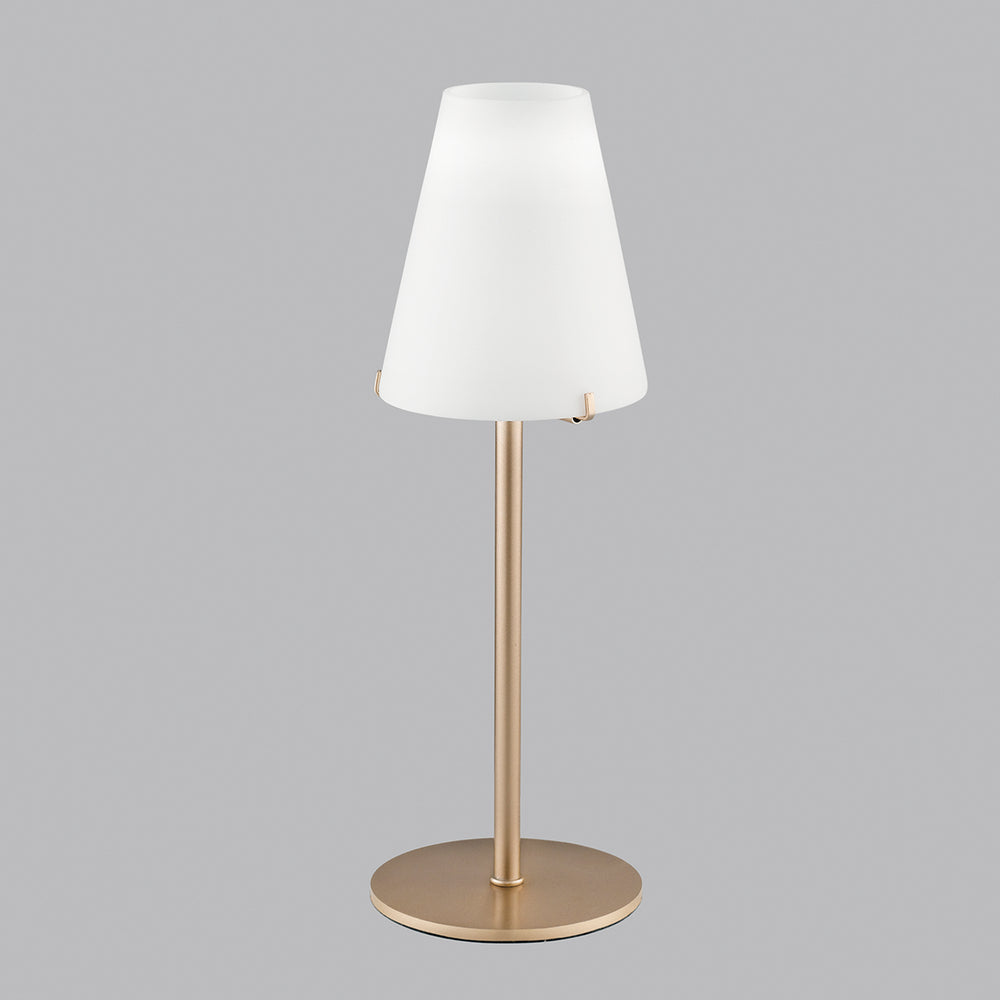 LUME CANTO ORO/BIANCO 1XG9 12X12X35CM