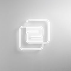 PLAFONIERA LED CAYMAN QUADRATA BIANCA 40W 5440LM CCT 49X49X6CM