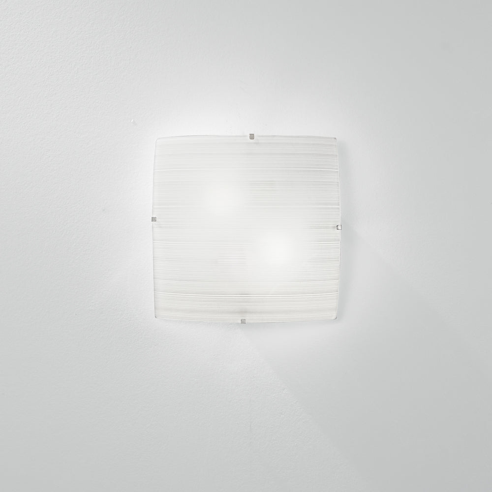 PLAFONIERA CELINE BIANCA 2XE27 30X30X9CM