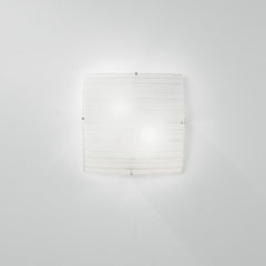 PLAFONIERA CELINE BIANCA 2XE27 30X30X9CM