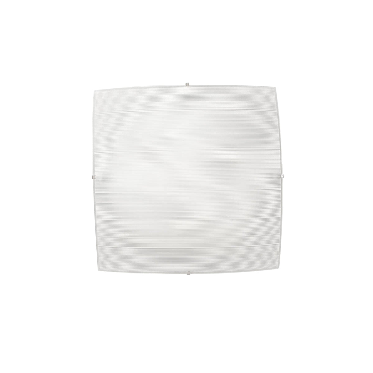 "Plafoniera CELINE in vetro bianco satinato 40 cm."