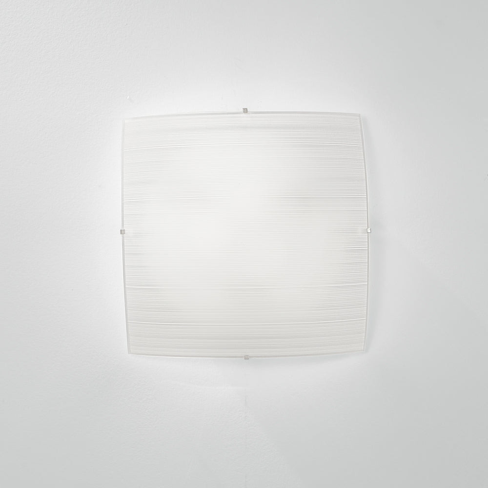 PLAFONIERA CELINE BIANCA 3XE27 40X40X10CM