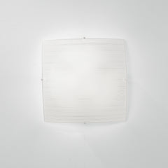 PLAFONIERA CELINE BIANCA 3XE27 40X40X10CM