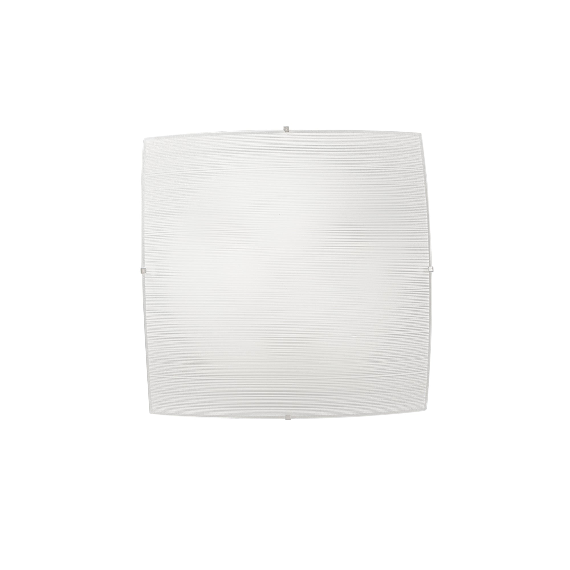 "Plafoniera CELINE in vetro bianco satinato 50 cm."
