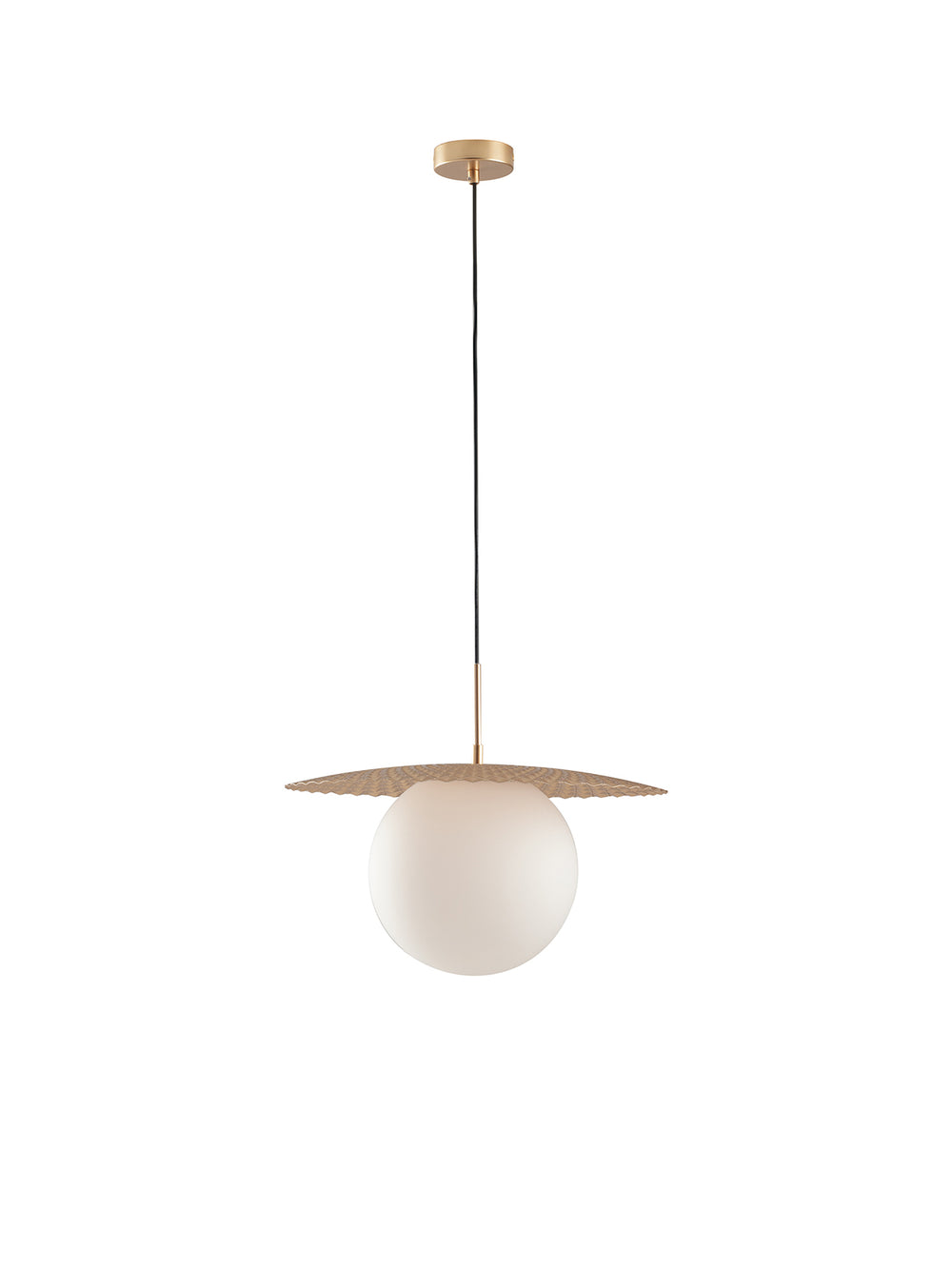 SOSPENSIONE CHAPLIN ORO 1XE27 45X45X159,8CM