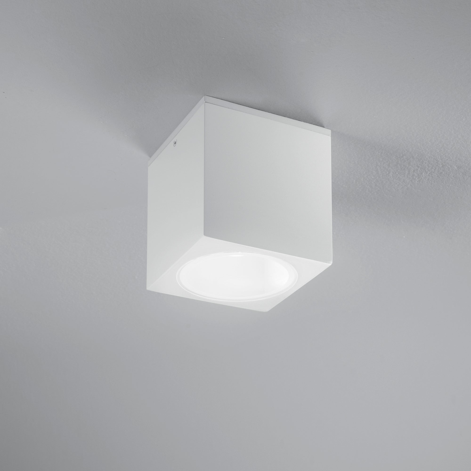 PLAFONIERA CITIZEN BIANCA QUADRATA 1XE27 IP54 15X15X17CM