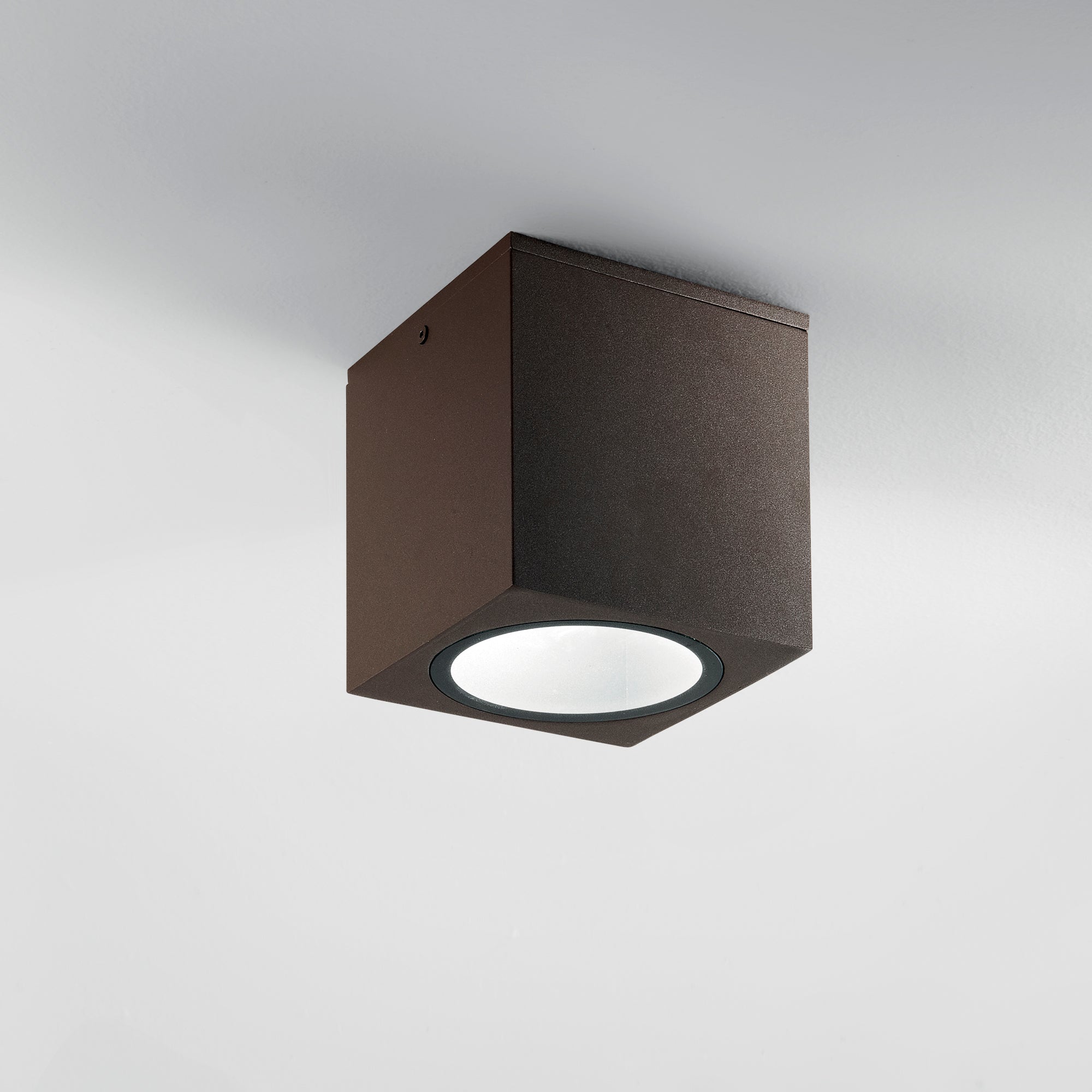 PLAFONIERA CITIZEN CORTEN QUADRATA 1XE27 IP54 15X15X17CM