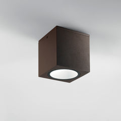 PLAFONIERA CITIZEN CORTEN QUADRATA 1XE27 IP54 15X15X17CM
