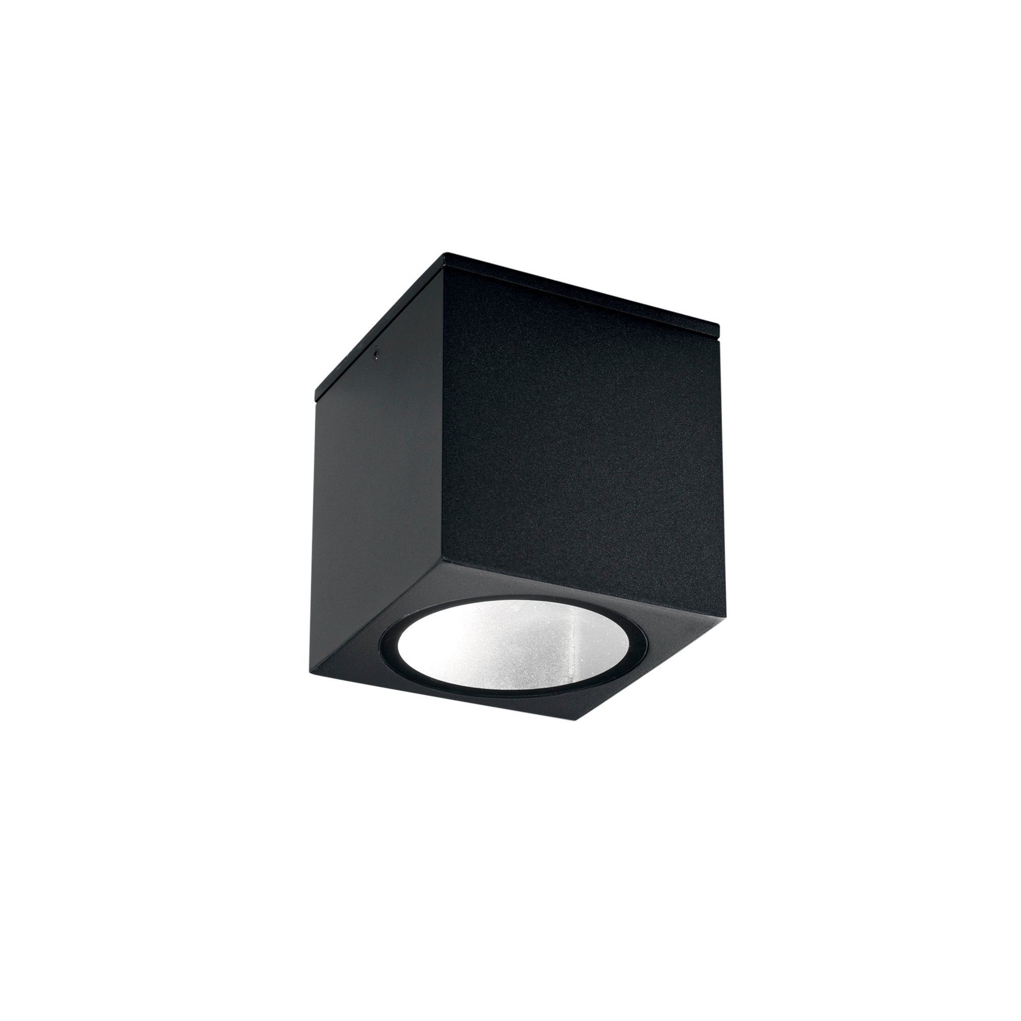 "Plafoniera da esterno CITIZEN quadrata in alluminio nero IP54"