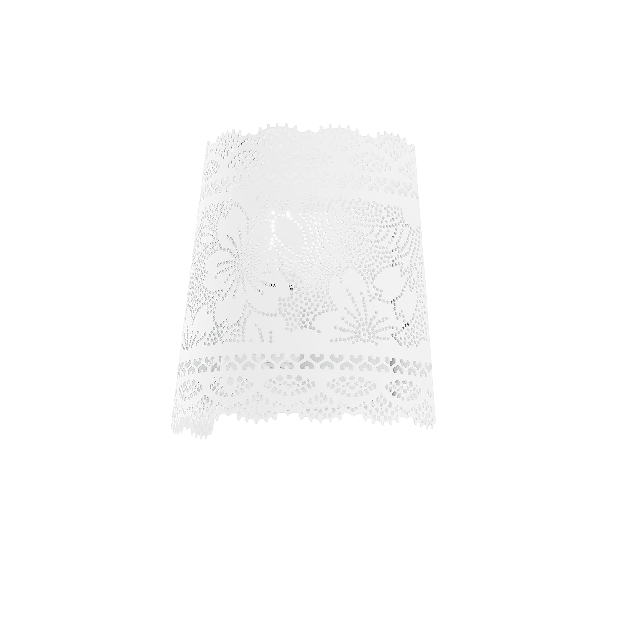 "Applique CLUNY in metallo bianco"