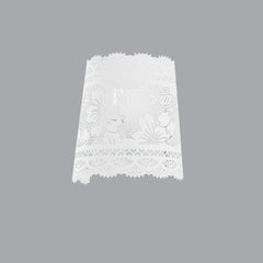 APPLIQUE CLUNY BIANCA 1XE14 20X10X20CM