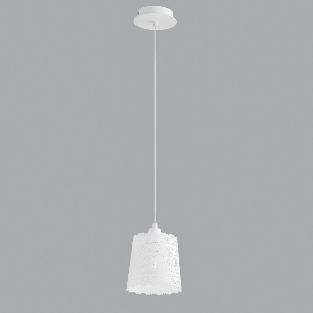 SOSPENSIONE CLUNY BIANCA 1XE14 14X145CM