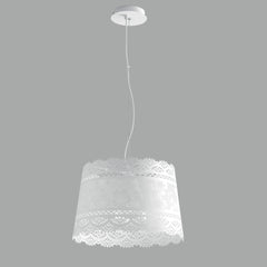 SOSPENSIONE CLUNY BIANCA 3XE14 40X145CM