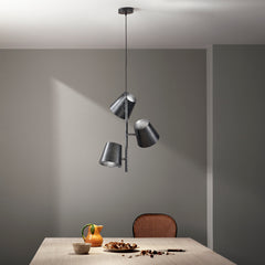 SOSPENSIONE COLT GRIGIA 3XE27 51X212CM