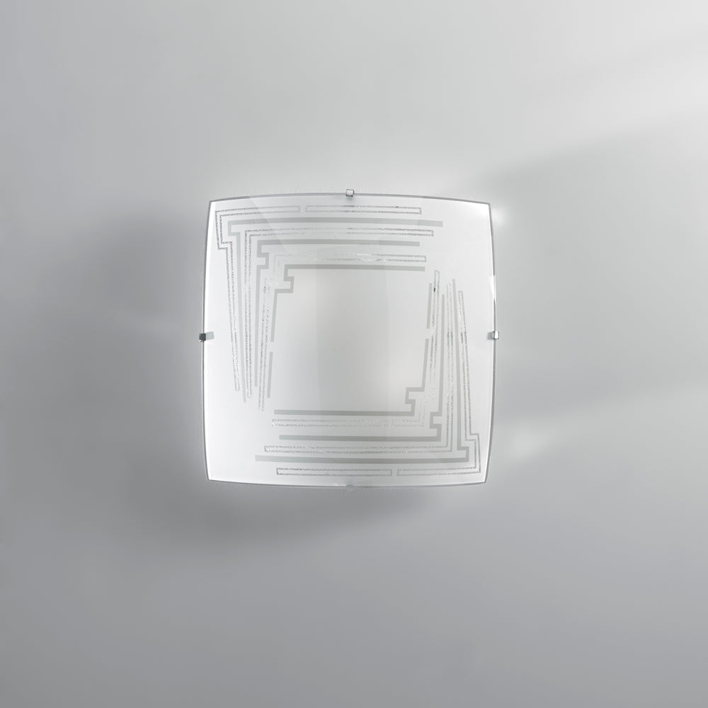 PLAFONIERA CONCEPT BIANCA 2XE27 30X9,7X30CM