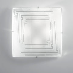 PLAFONIERA CONCEPT BIANCA 4XE27 50X10,5X50CM