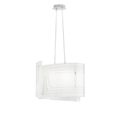 SOSPENSIONE CONCEPT BIANCA 2XE27 45X130CM