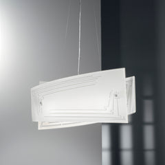 SOSPENSIONE CONCEPT BIANCA 4XE27 60X20X130CM