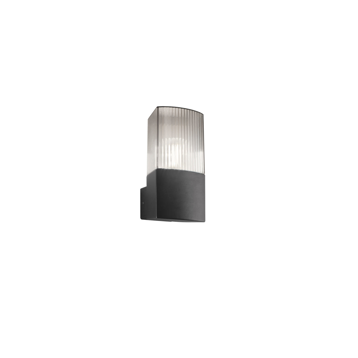 "Applique da esterno DARK atrancite con diffusore in PC IP54"