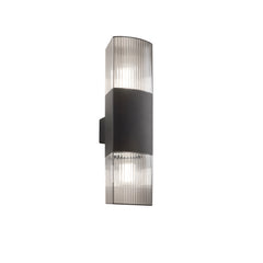 "Applique per esterno DARK atrancita con diffusore in PC Biemissione IP54"