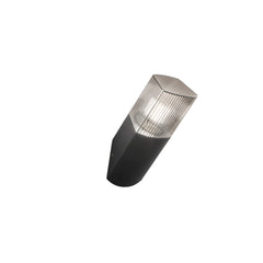 "Applique da esterno DARK atrancita inclinata con diffusore in PC IP54 "