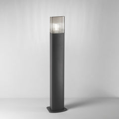 PALETTO DARK ANTRACITE/FUME' 1XE27 IP54 15,4X13,3X75CM