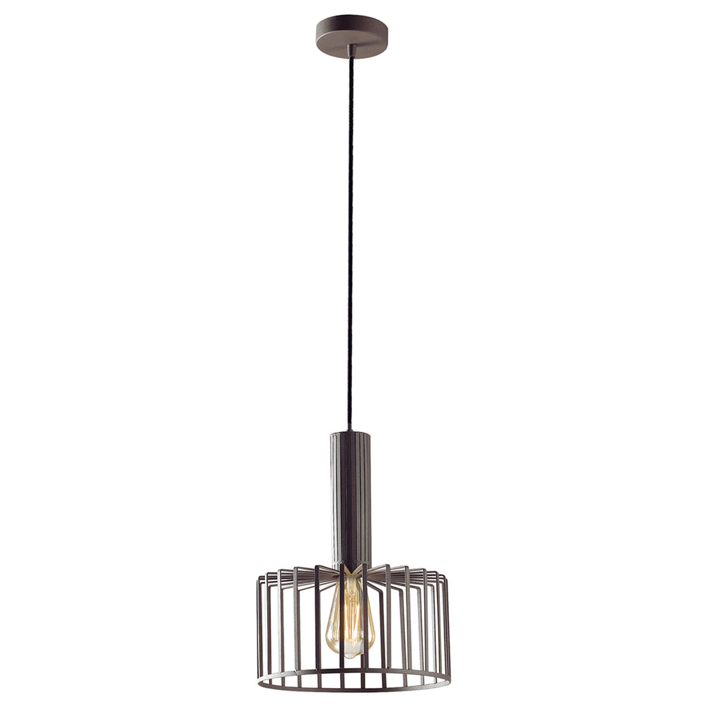 PLAFONIERA DAYTON BRONZO 1XE27 25X25X135CM