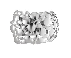 "Applique DIONISO in metallo cromato"