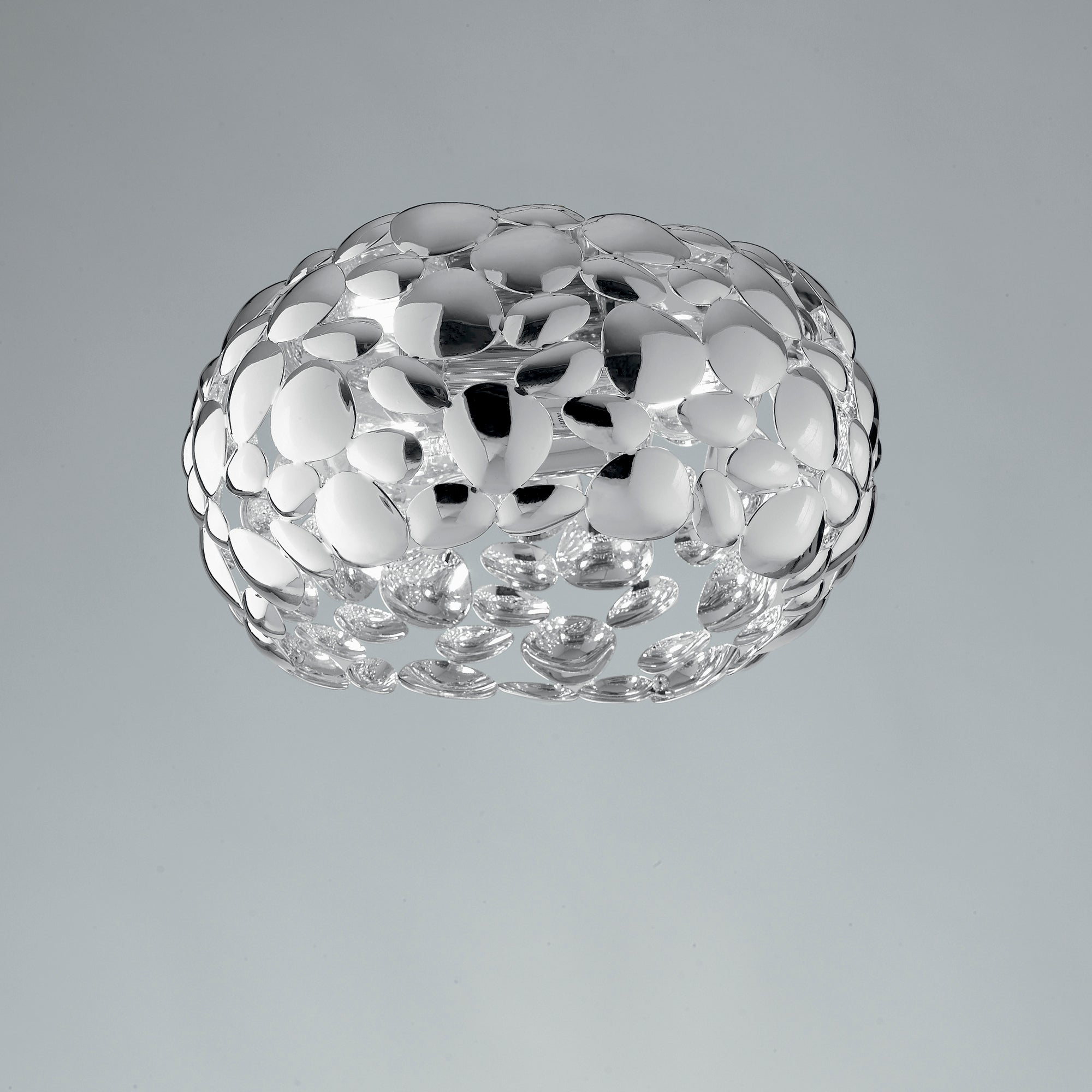 PLAFONIERA DIONISO CROMO 2XE27 35X35X16CM