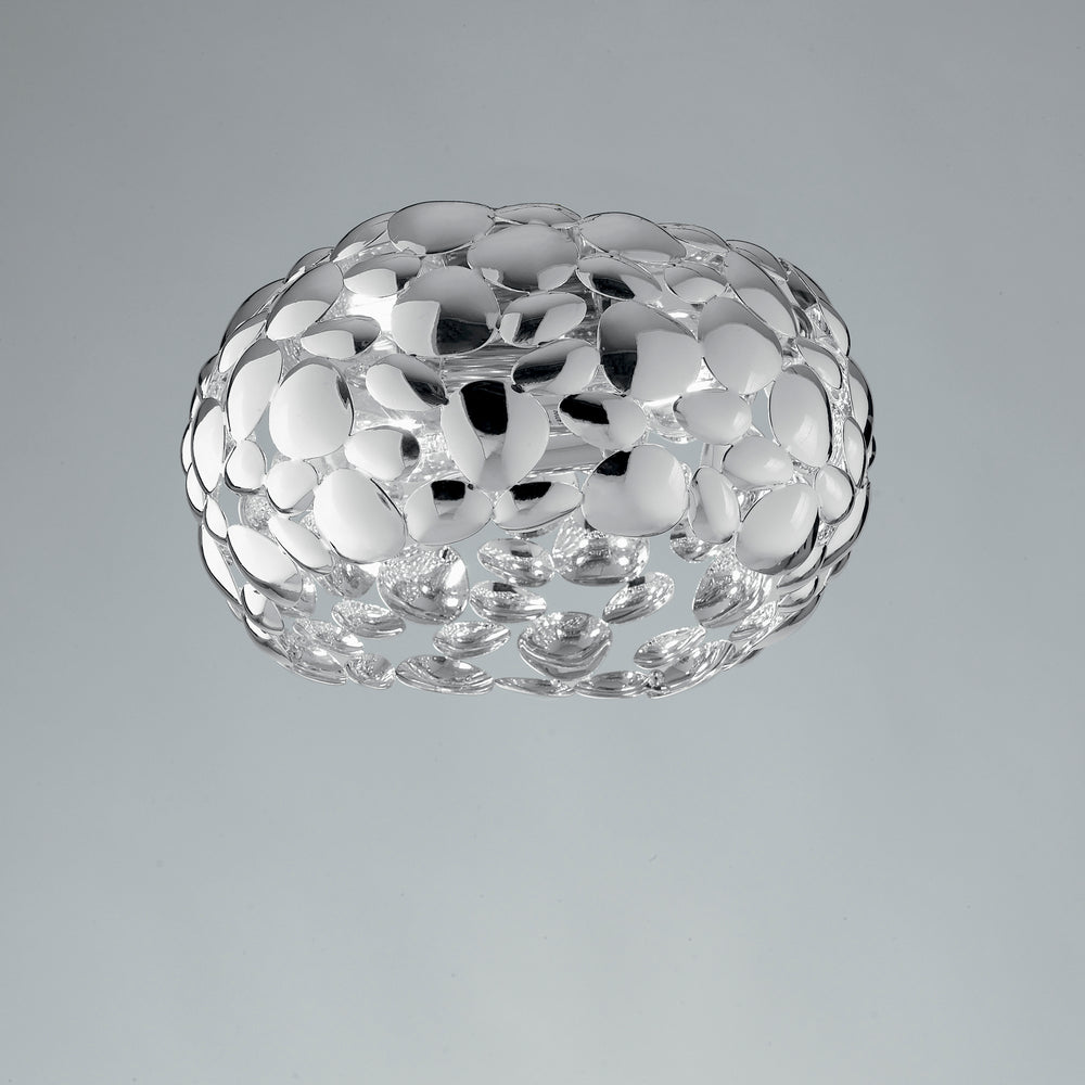 PLAFONIERA DIONISO CROMO 2XE27 35X35X16CM