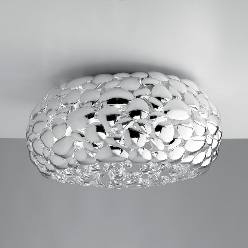 PLAFONIERA DIONISO CROMO 3XE27 48X48X21CM