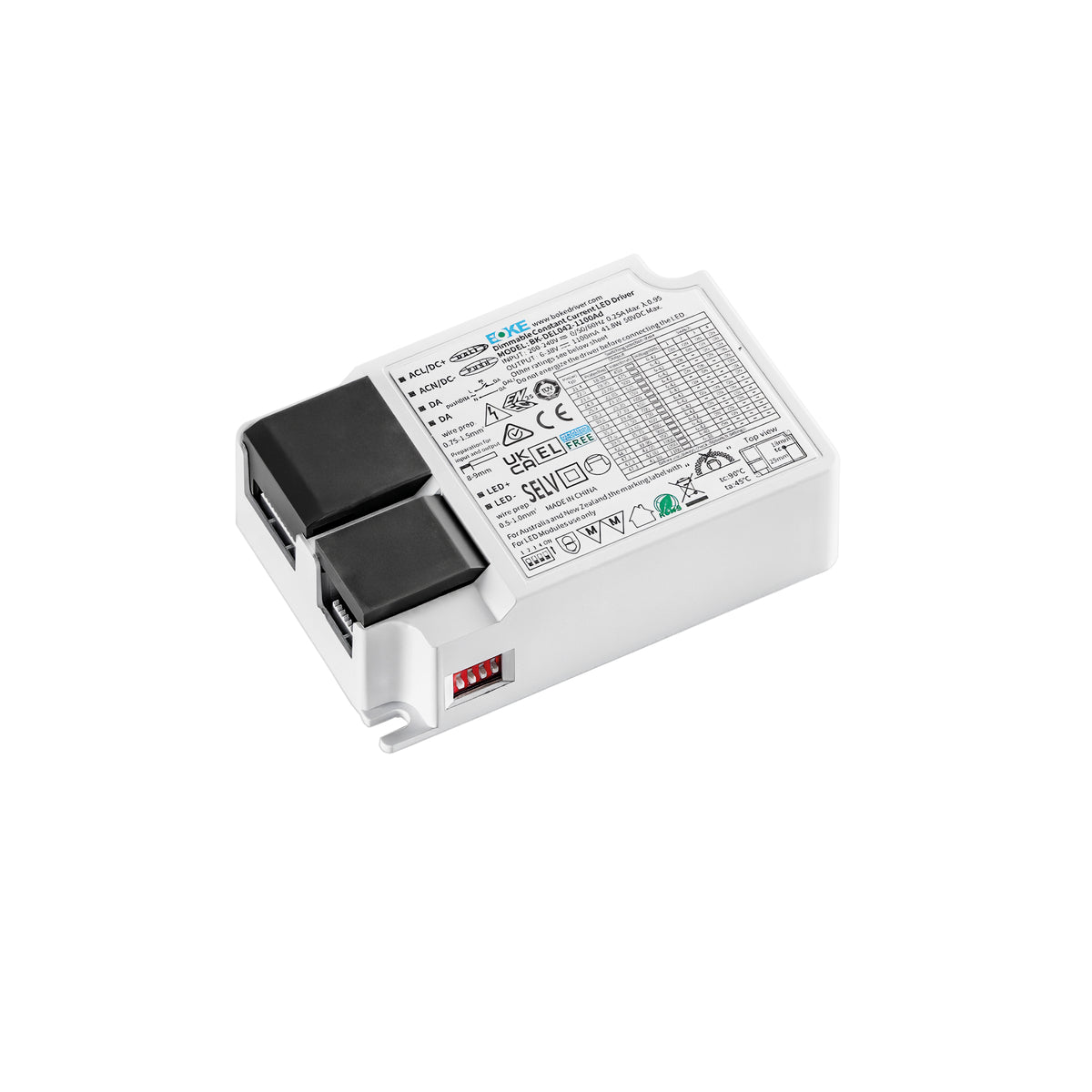 "DRIVER DALI2 PUSH DIM DC6-38/40/42V 42W 0.45-1.10A INPUT AC 220-240V"