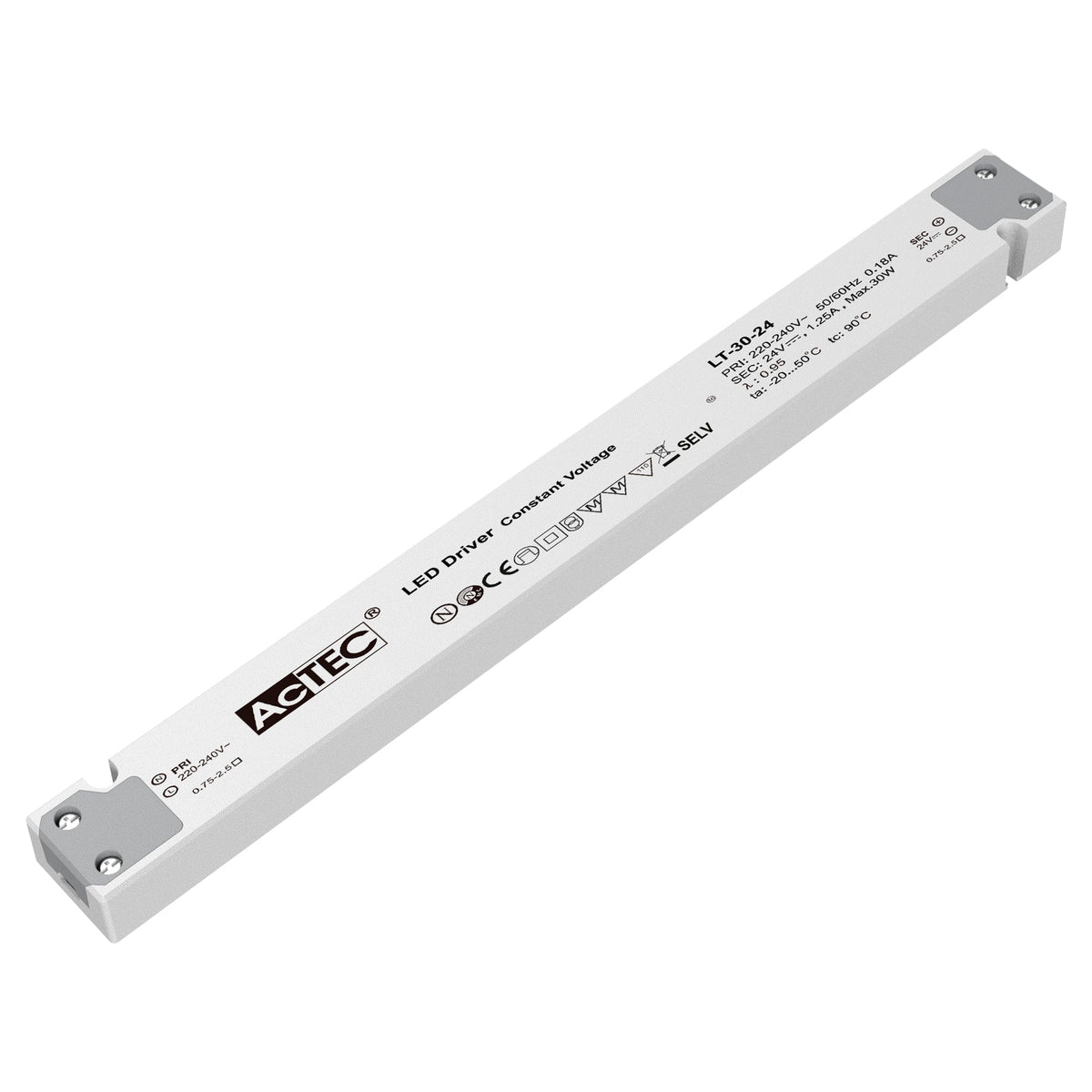 "DRIVER LT 24V TENSIONE COSTANTE 30W 1.25A INPUT AC220-240V"