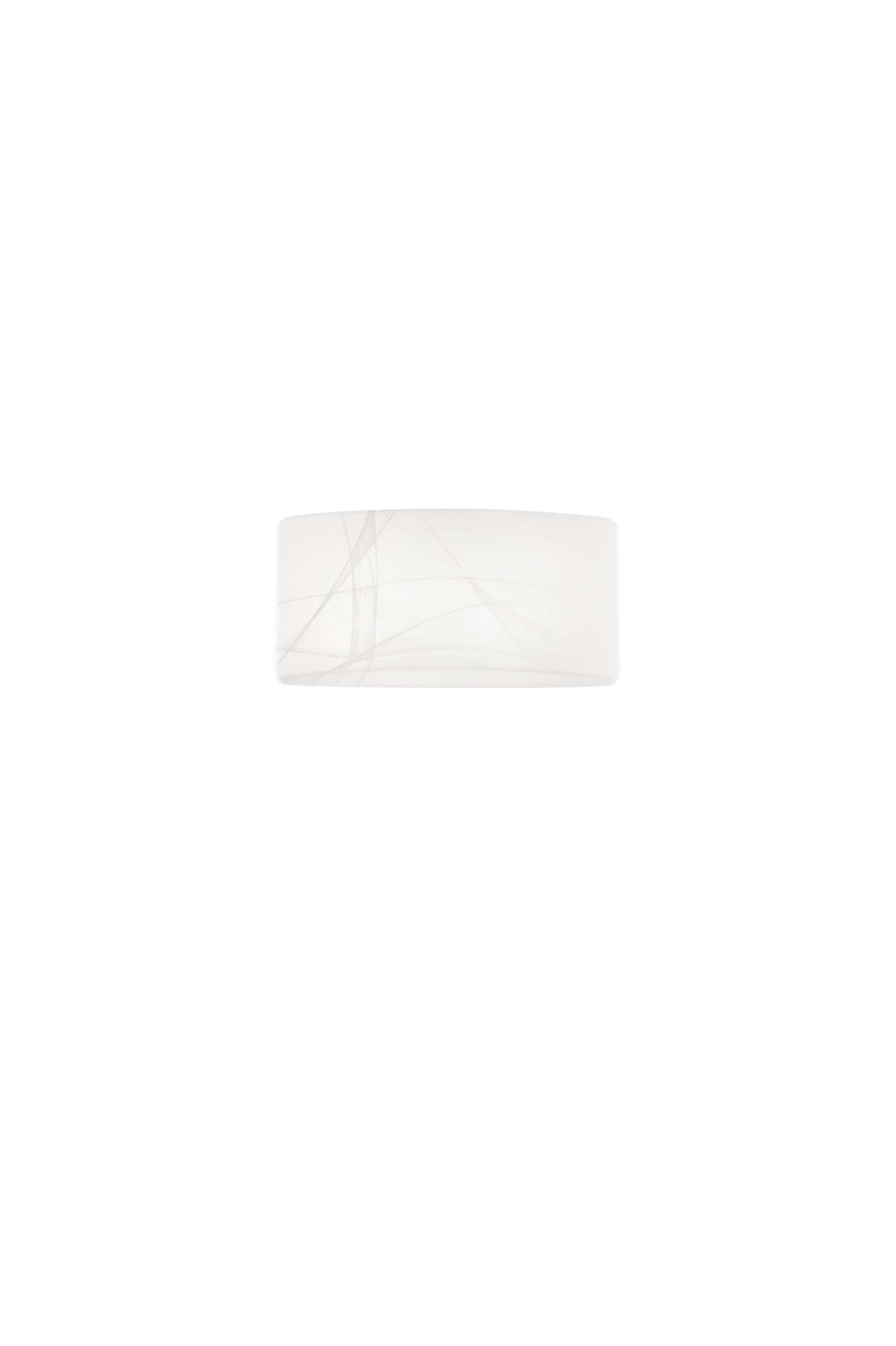 "Applique LED DYANA bianco in vetro satinato con CCT"