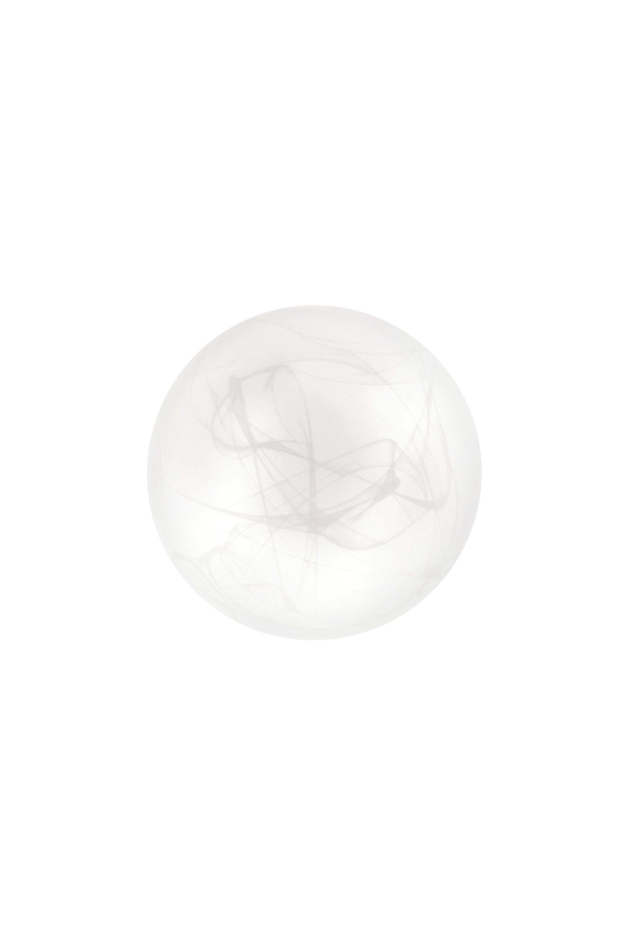 "Plafoniera LED DYANA bianco in vetro satinato 29cm. Ø - CCT"