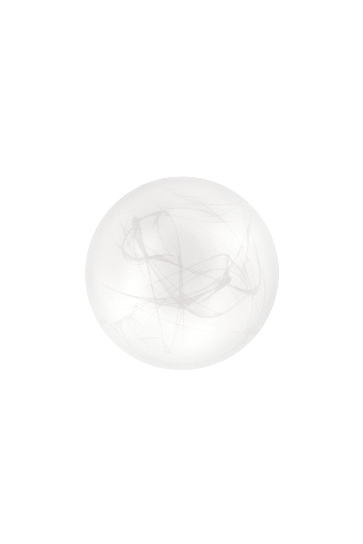 "Plafoniera LED DYANA bianco in vetro satinato 29cm. Ø - CCT"