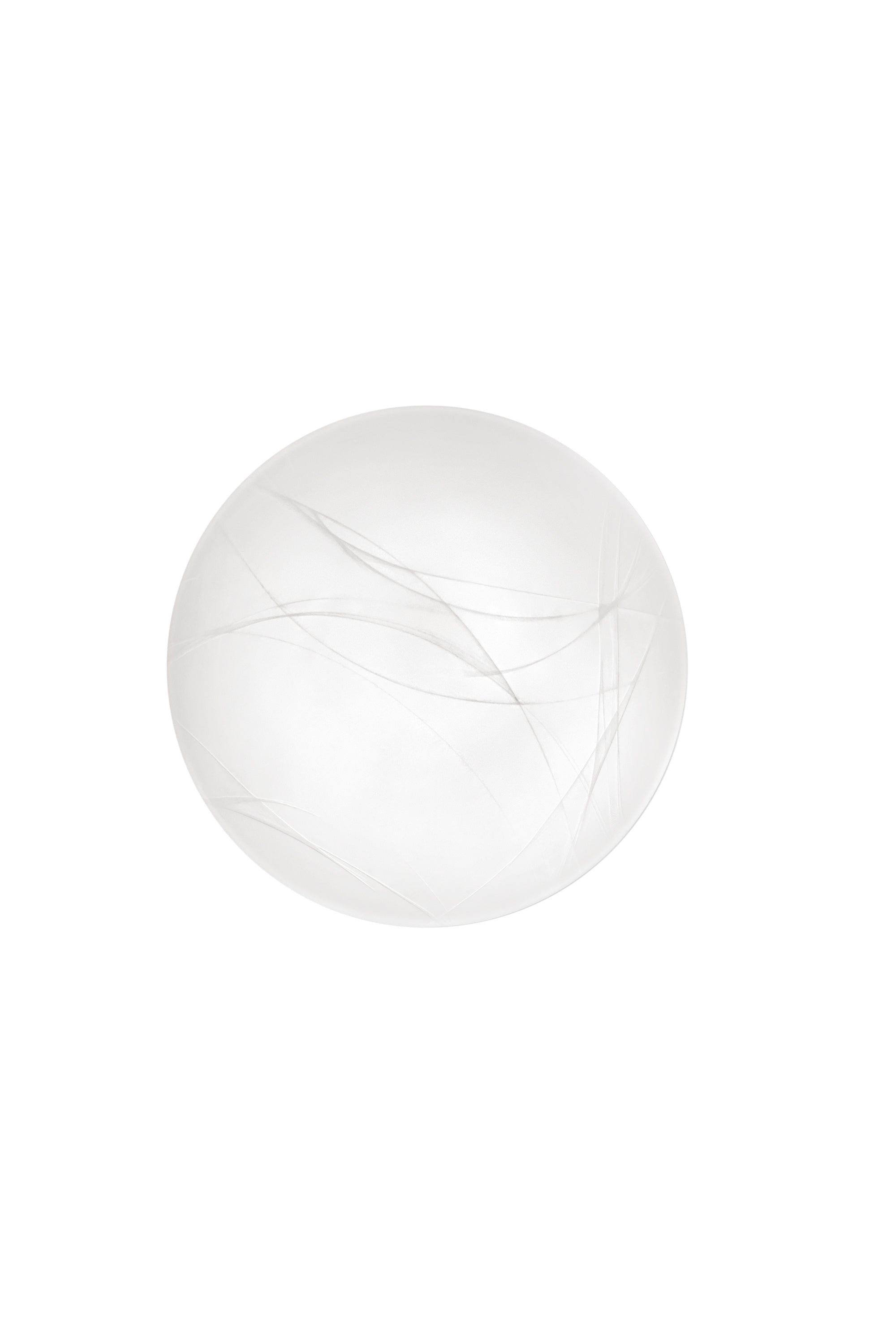 "Plafoniera LED DYANA bianco in vetro satinato 38,5cm Ø - CCT"