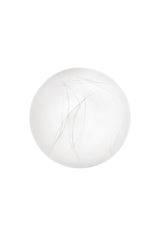 "Plafoniera LED DYANA bianco in vetro satinato 51cm. Ø - CCT"