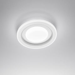 PLAFONIERA LED DYGITAL TONDA BIANCA 40W 4310LM CCT+RGB CON TELECOMANDO 48X6,8CM