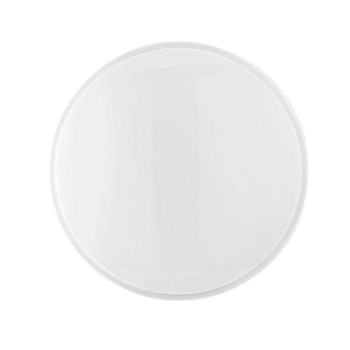 "Plafoniera EGO in acrilico bianca CCT. Wi-Fi e telecomando incluso 79cm. Ø"